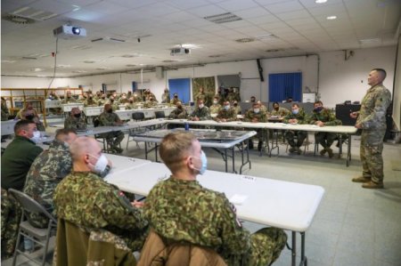 Молдавские военные участвуют в многонациональных учениях