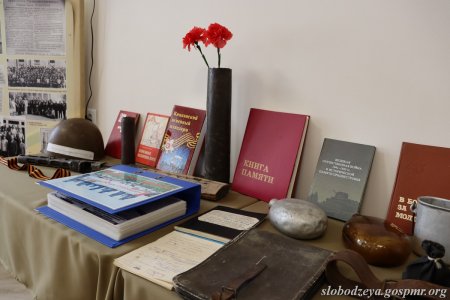 В Слободзейском историческом музее открыли выставку, посвященную Ясско-Кишинёвской операции
