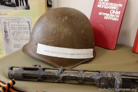 В Слободзейском историческом музее открыли выставку, посвященную Ясско-Кишинёвской операции