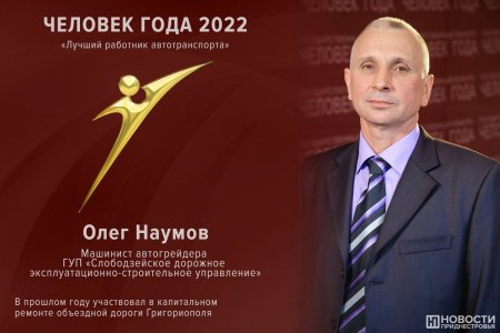 Названы имена лауреатов конкурса «Человек года – 2022»