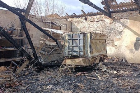 В Суклее сгорели склады с мебелью