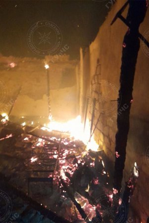 В Суклее сгорели склады с мебелью